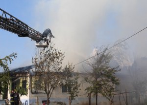 Sakarya’da Tek Katlı Evde Yangın