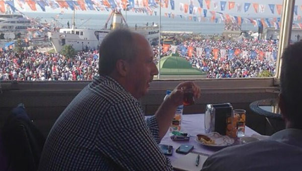 İnce Yalova'da Erdoğan'ı Böyle İzledi