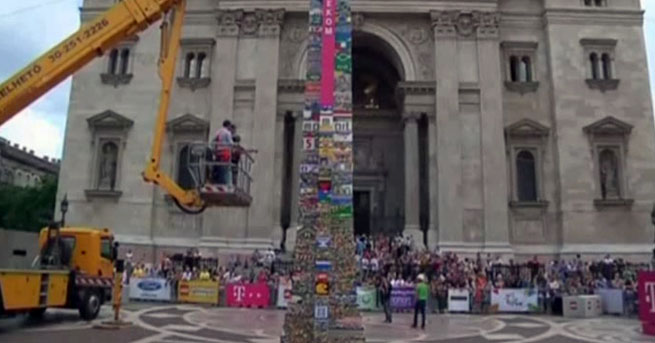 Dünyanın En Yüksek Lego Kulesi