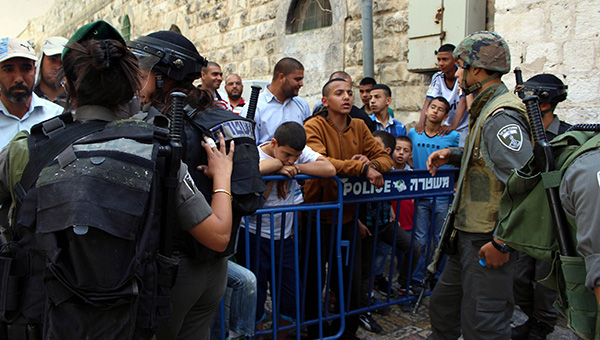 Kudüs Sokaklarında Gerginlik