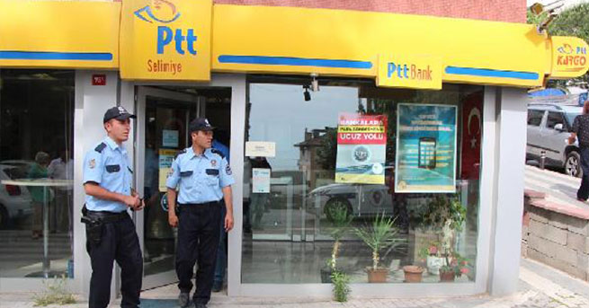Üsküdar'da PTT Soygunu
