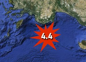 Akdeniz'de Korkutan Deprem!