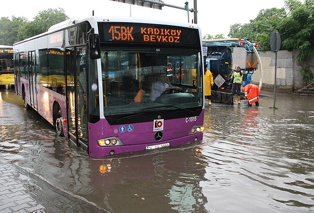 İstanbul'da Şiddetli Sağanak