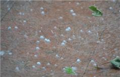 Hadımköy'de Dolu Yağışı