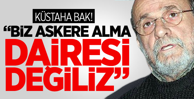 Kürkçü'den Küstah Cevap!