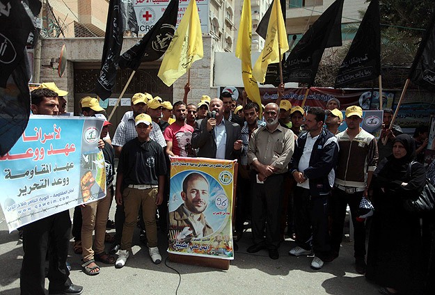 Filistinli Tutuklular İçin Destek Gösterisi