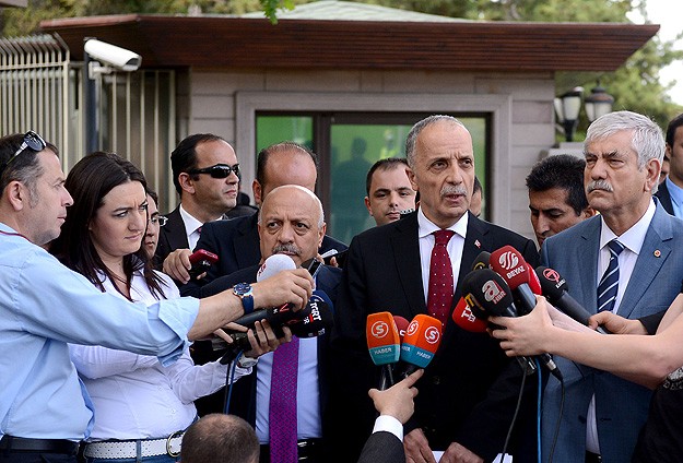 Erdoğan Sendika Başkanlarıyla Görüştü