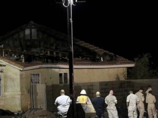 Savaş Uçağı Evin Üzerine Düştü!