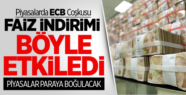 Piyasalar Paraya Boğulacak