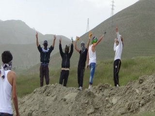 Hakkari'de Polis-Gösterici Kovalamacası