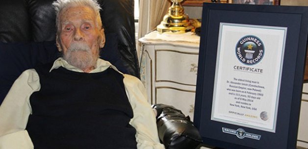 Dünyanın En Yaşlı Erkeği Öldü