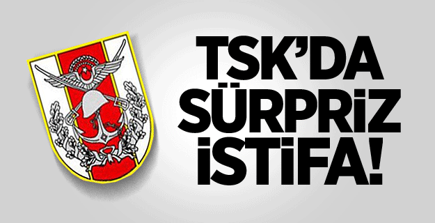 TSK'da Sürpriz İstifa!