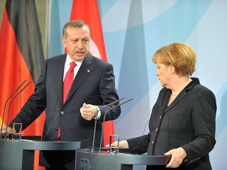 Başbakan Erdoğan Merkel İle Görüştü
