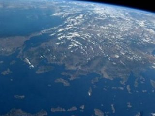 İşte Türkiye'nin Uzaydan Çekilen Fotoğrafı