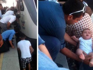 İzmir'de Korku Dolu Dakikalar! 8 Aylık Bebek...