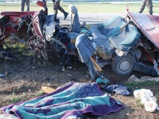 Burdur'da Feci Kaza: 5 Ölü