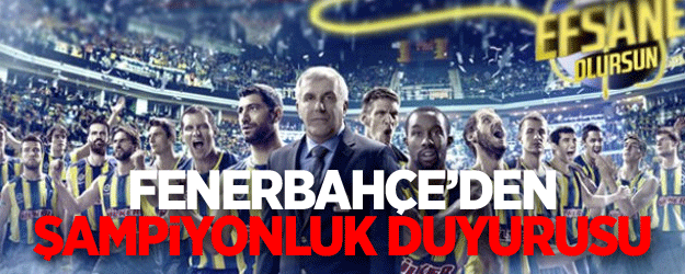 Fenerbahçe Şampiyonluğu Duyurdu!