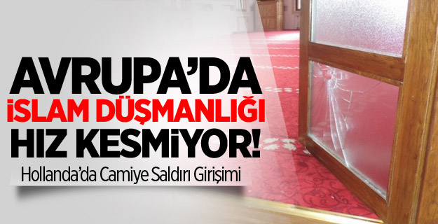 Hollanda’da Camiye Saldırı Girişimi