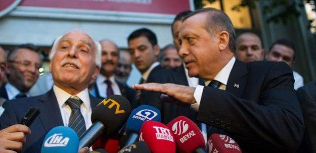 Erdoğan, Saadet Partisi'ni Ziyaret Etti