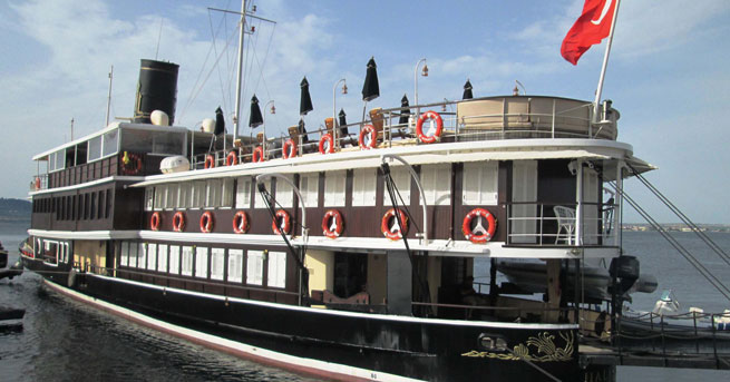 Tarihi Gemi Çanakkale'de