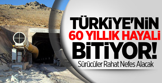 Türkiye'nin 60 Yıllık Hayali Bitiyor