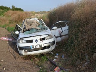 Biga’da Trafik Kazası; 1 Yaralı