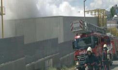 Tuzla Kimya Sanayicileri Sitesi'nde Yangın