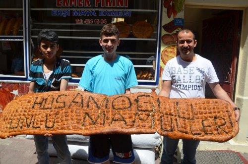 Bu Da Ramazanın En Büyük Pidesi