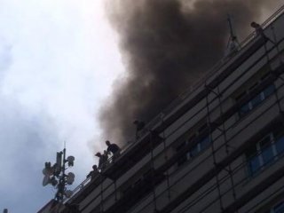 Ankara Kızılay'da YangınbPaniği