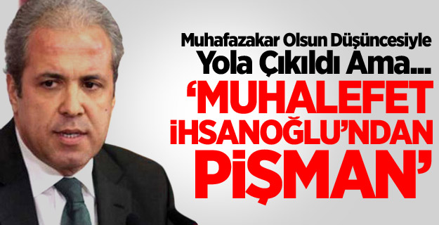 "Muhalefet İhsanoğlu’ndan Pişman"