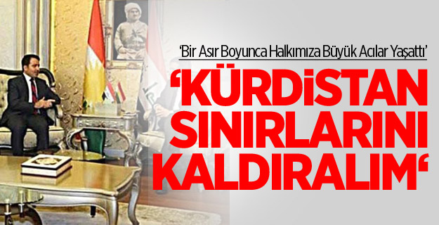 ‘Kürdistan Sınırlarını Kaldıralım‘