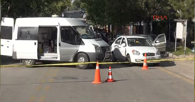 Ankara'da Karakol Önünde Çatışma