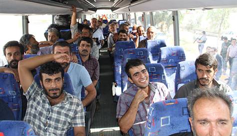 Tır şoförleri serbest