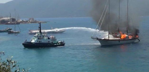 2 Milyon Avroluk Yat Alev Alev Yandı