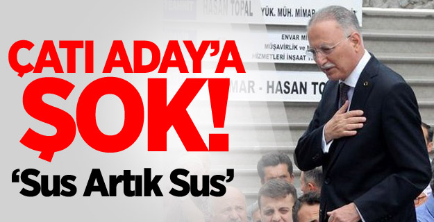 İhsanoğlu genç bir vatandaşla tartıştı