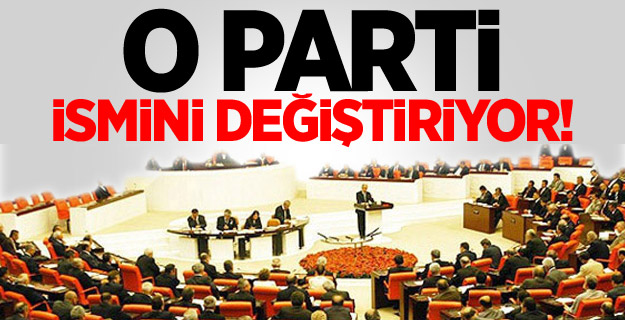 BDP İsmini Değiştiriyor