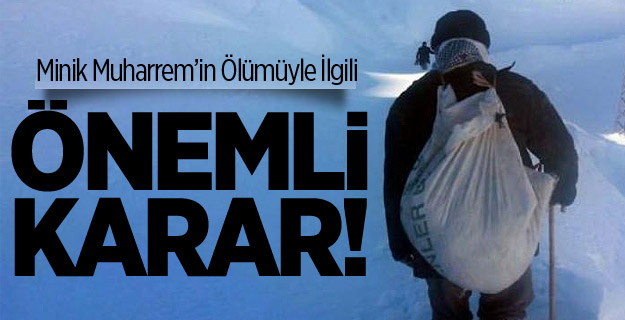 Muharrem'le İlgili Önemli Karar