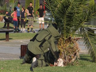 Samsun'da Şüpheli Çanta Paniği