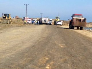 3. Havalimanı İnşaatında Kaza