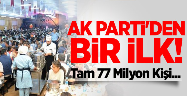 AK Parti'den Bir İlk! Tam 77 Milyon Kişi...