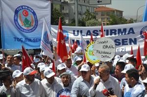 İsrail Büyükleçiliği Önünde Protesto
