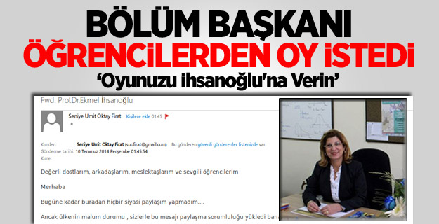 Öğrencilerinden Ekmel İçin Oy İstedi!