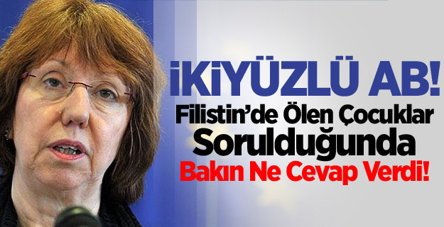 AB Sözcüsü Hamas'ı Kınadı!