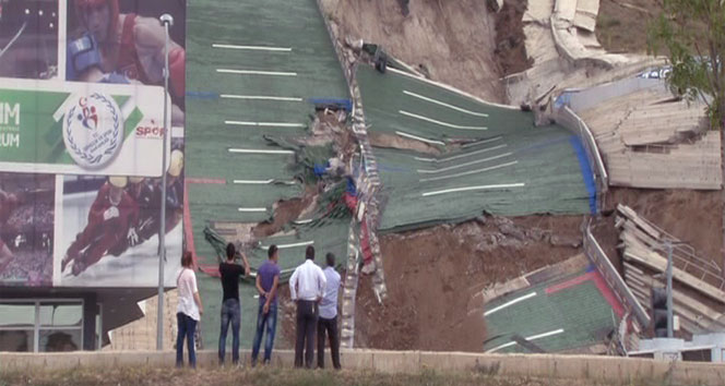 Türkiye’nin Tek Atlama Kulesi Çöktü