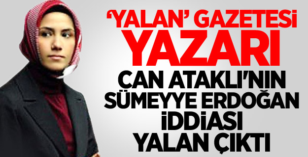 Ataklı'nın Erdoğan İddiası Yalan Çıktı