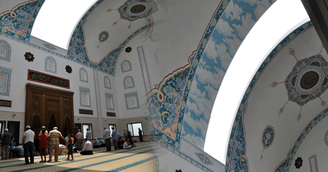 Bursa'da Kubbesi Açılan Cami