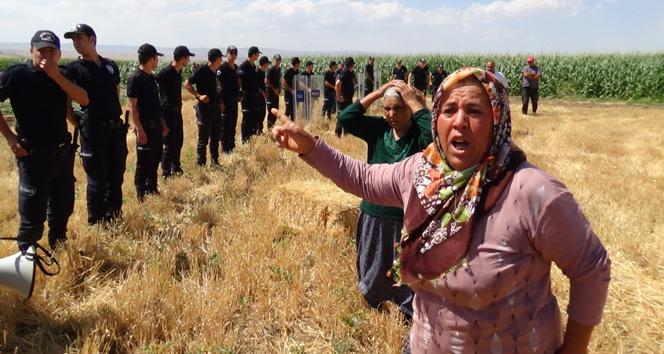 Kırıkkale'de HES Protestosu