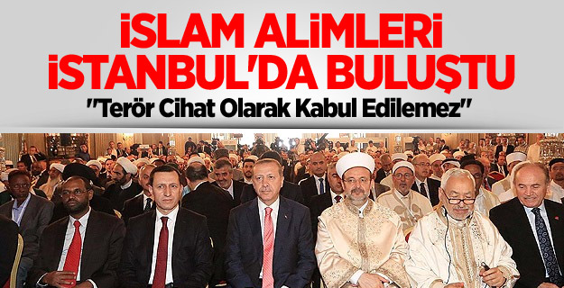 İslam Alimleri İstanbul'da Buluştu