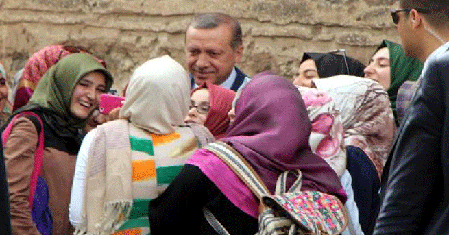 Erdoğan'dan Kızlara Mesaj