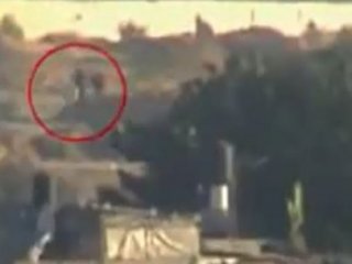 İsrail Askerinin Vurulma Anı!